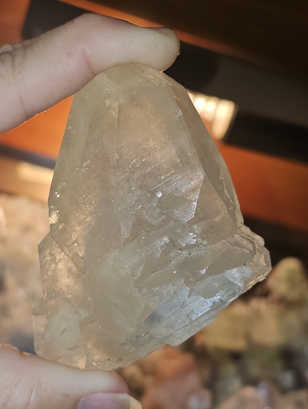 Calcite Witj Encapsulated Pyrite